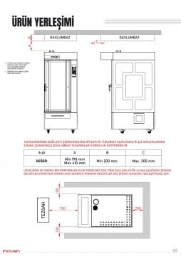 LEFKE 14 TEPSİLİ GAZLI KONVEKSİYONLU FIRIN