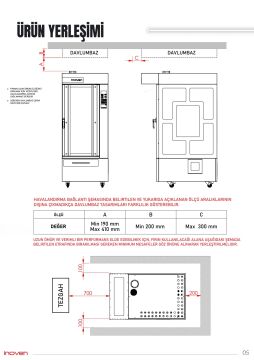 LEFKE 14 TEPSİLİ GAZLI KONVEKSİYONLU FIRIN