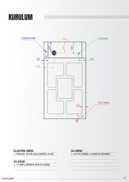 NICEA 15 TEPSİLİ ELEKTRİKLİ DÖNER ARABALI KONVEKSİYONLU FIRIN