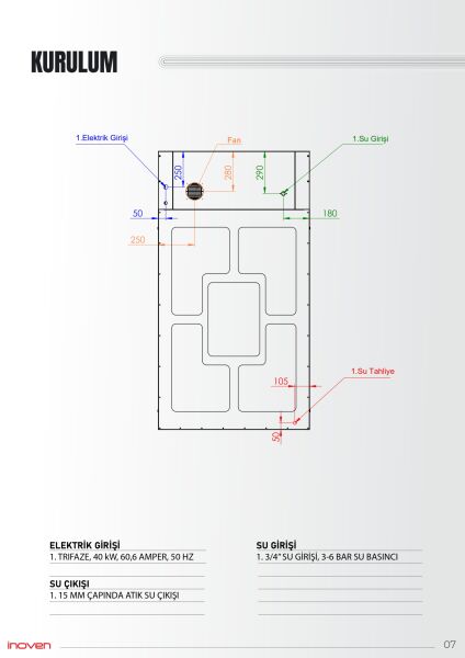 NICEA 15 TEPSİLİ ELEKTRİKLİ DÖNER ARABALI KONVEKSİYONLU FIRIN