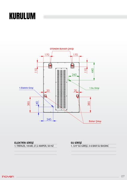 TRİLYE 12 TEPSİLİ ELEKTRİKLİ KONVEKSİYONLU FIRIN