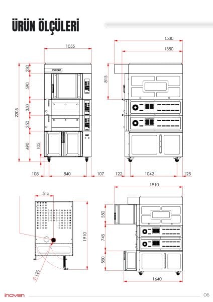ARTOS ÇOK AMAÇLI 5+4 MAYALANDIRMALI FIRIN