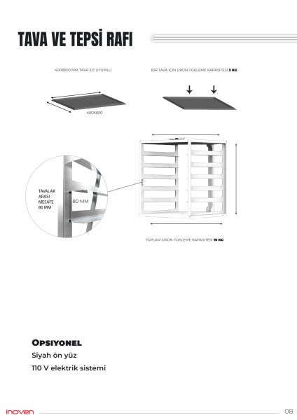 ARTOS ÇOK AMAÇLI 5+2 MAYALANDIRMALI FIRIN