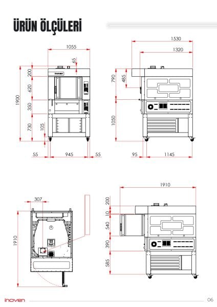 ARTOS ÇOK AMAÇLI 5+2 SEHPALI FIRIN