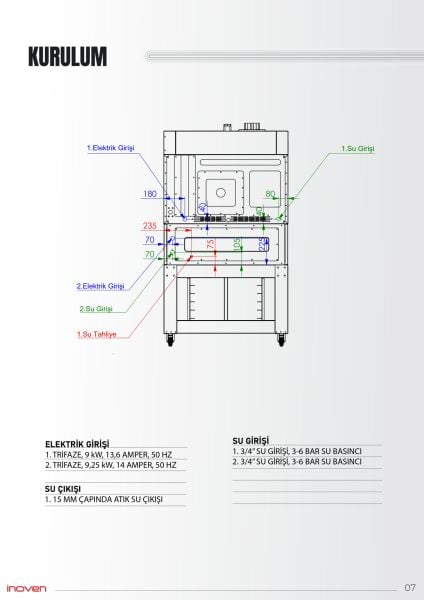 ARTOS ÇOK AMAÇLI 5+2 SEHPALI FIRIN