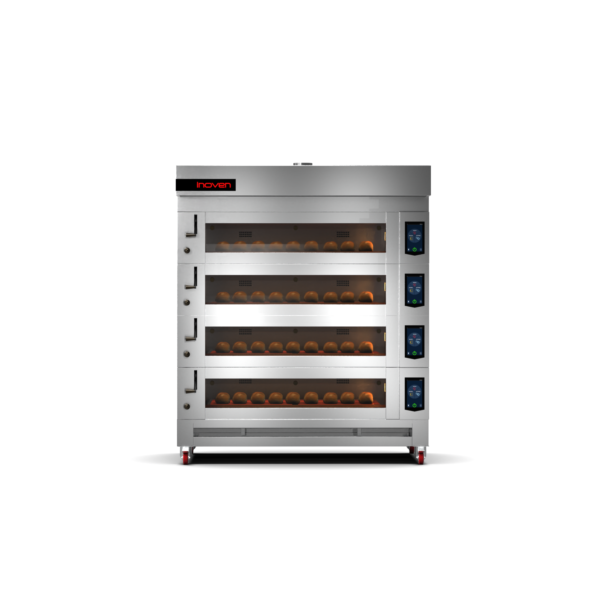 KOZA 120X80 4 KATLI TAŞ TABANLI SEHPALI FIRIN