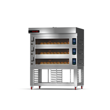 KOZA 120X120 3 KATLI TAŞ TABANLI SEHPALI FIRIN