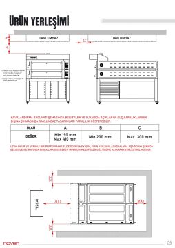 KOZA 120X200 2 KATLI TAŞ TABANLI SEHPALI FIRIN