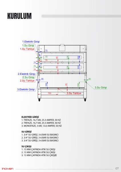 KOZA 120X120 2 KATLI TAŞ TABANLI MAYALANDIRMALI FIRIN