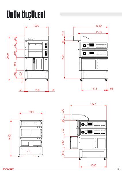 KOZA 60X80 2 KATLI TAŞ TABANLI MAYALANDIRMALI FIRIN
