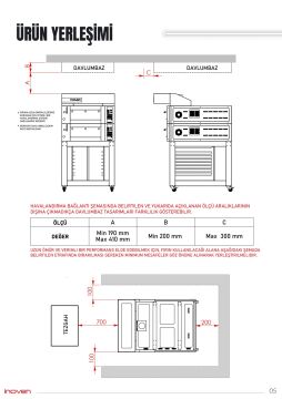 KOZA 60X80 2 KATLI TAŞ TABANLI SEHPALI FIRIN