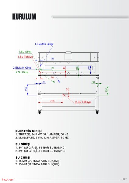 KOZA 120X200 1 KATLI TAŞ TABANLI MAYALANDIRMALI FIRIN