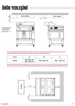 KOZA 80X60 1 KATLI TAŞ TABANLI MAYALANDIRMALI FIRIN