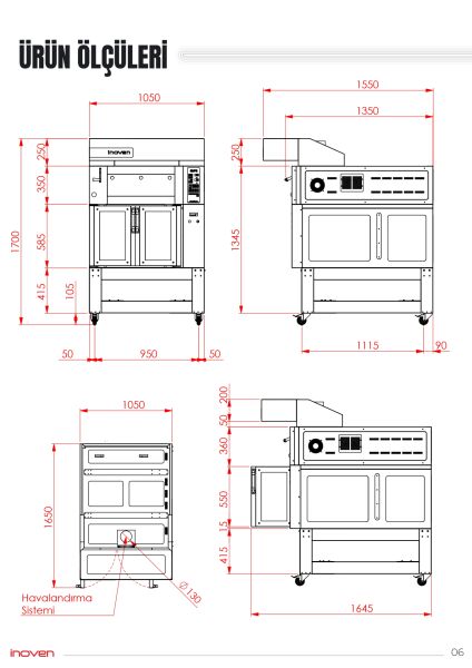 KOZA 60X80 1 KATLI TAŞ TABANLI MAYALANDIRMALI FIRIN