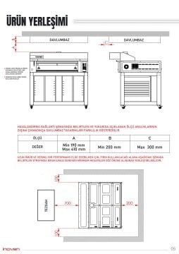 KOZA 120X80 1 KATLI TAŞ TABANLI SEHPALI FIRIN
