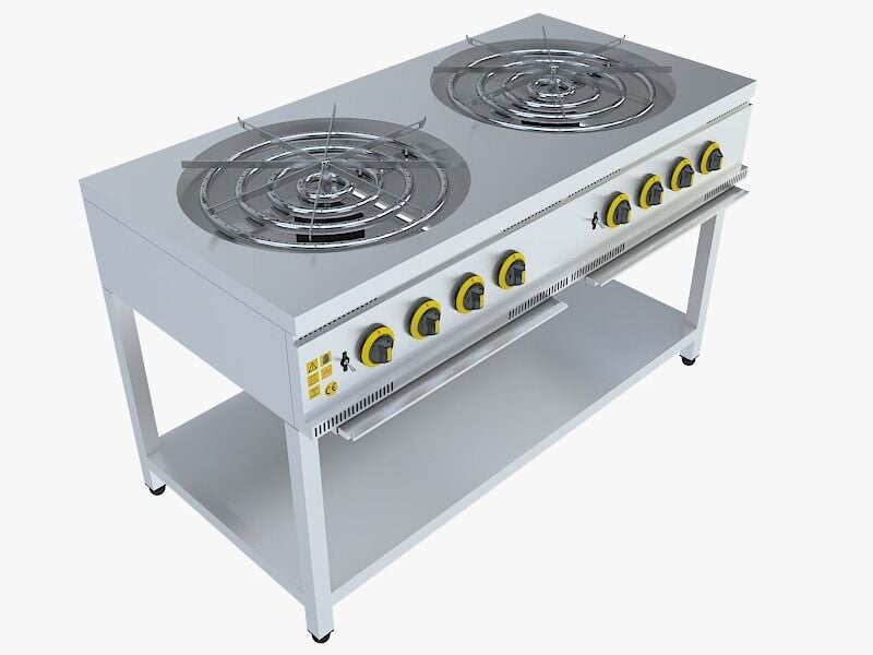 TABAN RAFLI SU BÖREĞİ OCAK - ÇİFTLİ