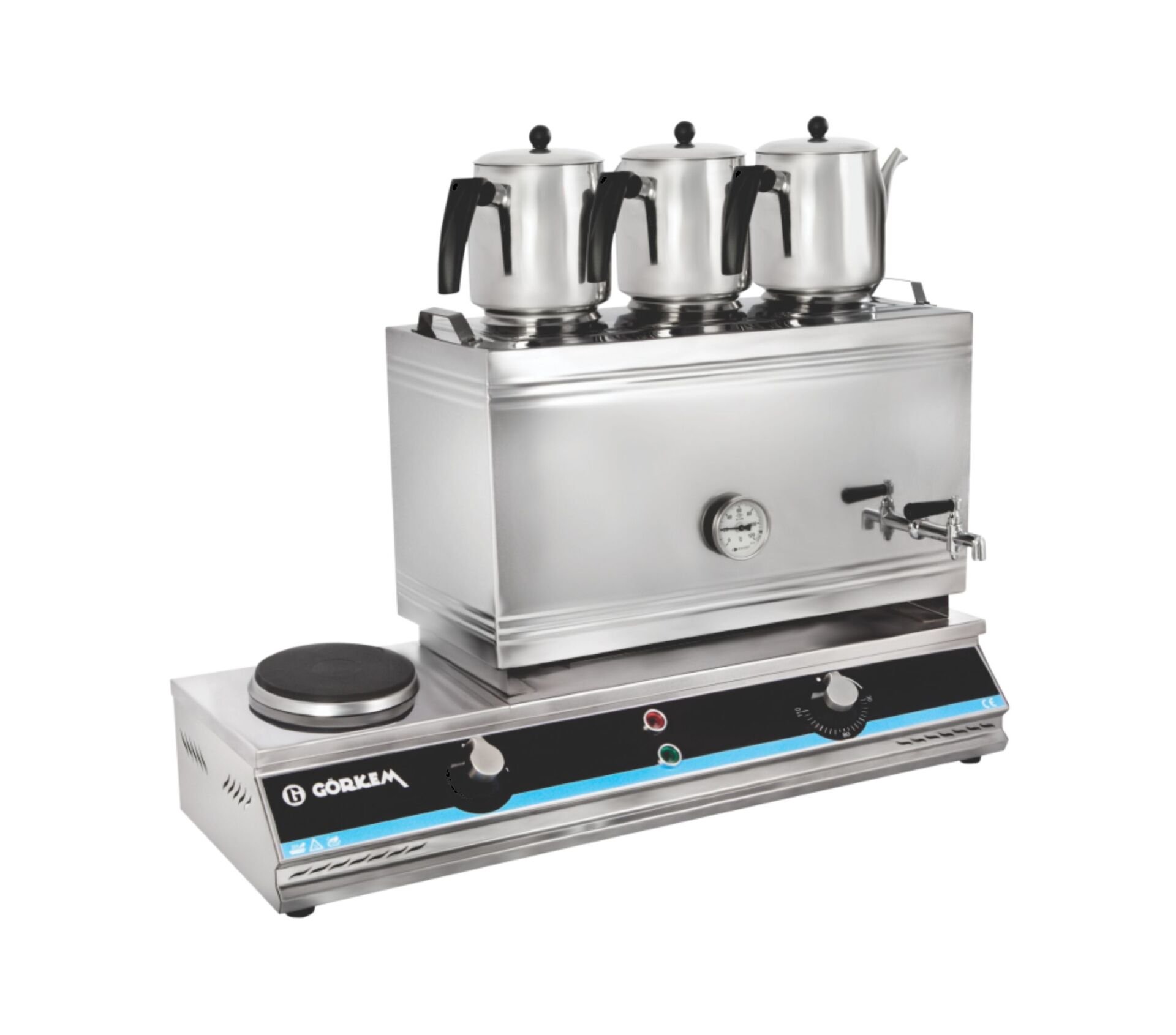 60 LIK KAYNAKLI ÇAY KAZANI ELEKTRİKLİ